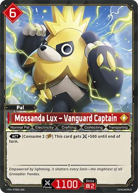 Mossanda Lux Palworld TCG card ETD01-006 (TD)