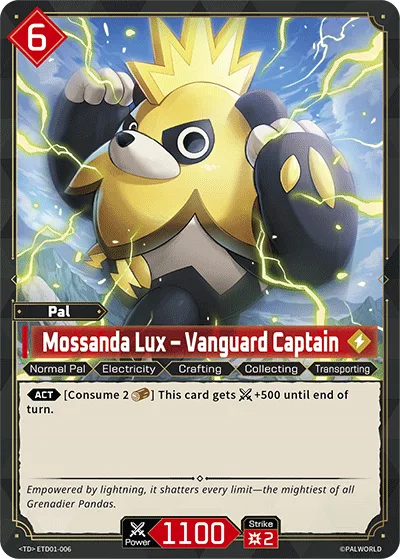 Mossanda Lux Palworld TCG card ETD01-006