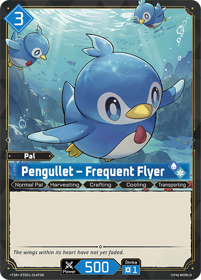 Pengullet Palworld card ETD01-014TSR