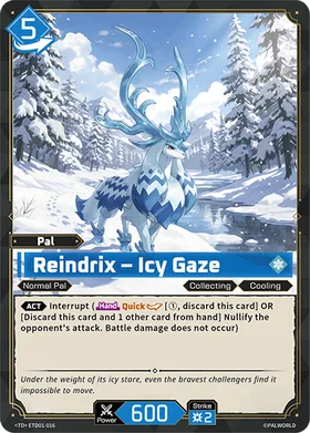 Reindrix Palworld TCG card ETD01-016 (TD)