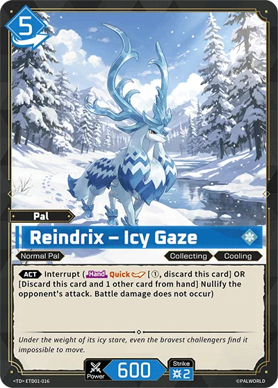 Reindrix Palworld TCG card ETD01-016