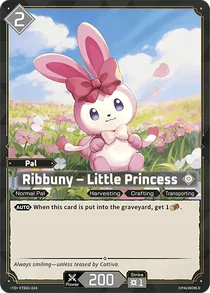 Ribbuny Palworld Official Card Game card ETD01-024