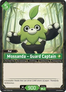 Mossanda Palworld Official Card Game card ETD02-001
