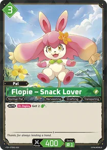 Flopie Palworld Official Card Game card ETD02-003