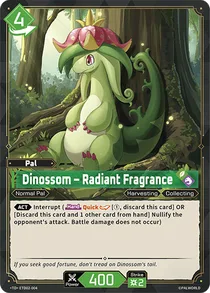 Dinossom Palworld Official Card Game card ETD02-004