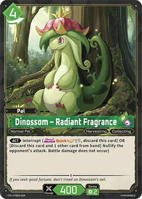 Dinossom Palworld TCG card ETD02-004 (TD)