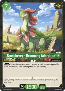 Broncherry Palworld TCG card ETD02-006 (TD)