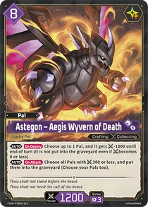 Astegon Palworld TCG card ETD02-012 (TD)