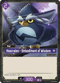 Hoocrates Palworld TCG card ETD02-013 (TD)