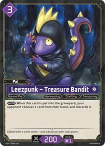 Leezpunk Palworld Official Card Game card ETD02-014