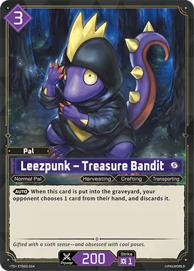Leezpunk Palworld TCG card ETD02-014 (TD)