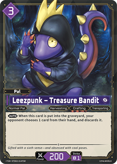 Leezpunk Palworld TCG card ETD02-014TSR