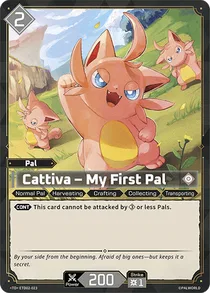 Cattiva Palworld Official Card Game card ETD02-023