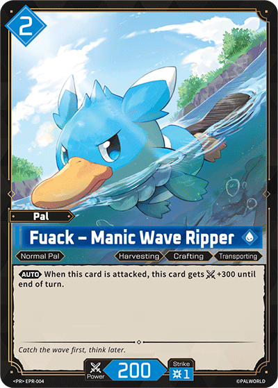 Fuack EPR-004 — official Palworld TCG card