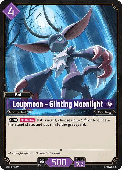 Loupmoon Palworld TCG card EPR-009