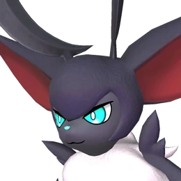 Loupmoon Noct — official Palworld Pal artwork (Water element)