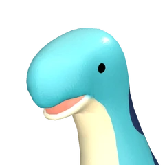 Relaxaurus — official Palworld Pal artwork (Dragon element)