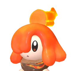 Flambelle — official Palworld Pal artwork (Dark element)
