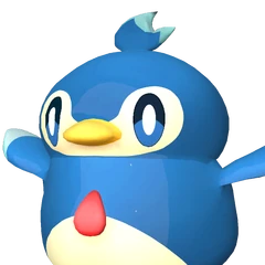 Pengullet Frost — official Palworld Pal artwork (Electric element)