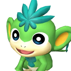 Tanzee — official Palworld Pal artwork (Ground element)