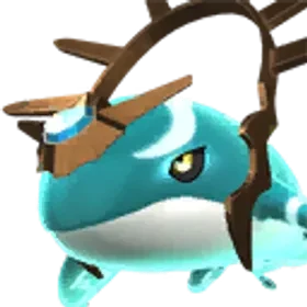 Alpha Panthalus — official Palworld artwork of the Water predator boss Panthalus