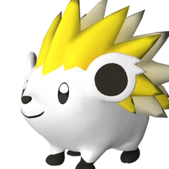 Jolthog — official Palworld Pal artwork (Ice element)
