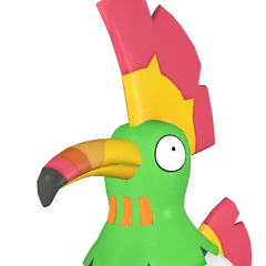 Tocotoco — official Palworld Pal artwork (Neutral element)