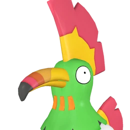 Tocotoco — official Palworld Pal artwork (Neutral element)