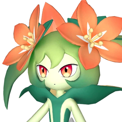 Lily & Lyleen — official Palworld artwork of the Grass tower boss Lyleen