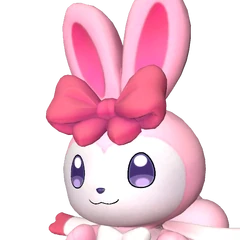 Ribbuny Cryst — official Palworld Pal artwork (Neutral element)