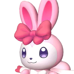 Ribbuny Cryst — official Palworld Pal artwork (Neutral element)