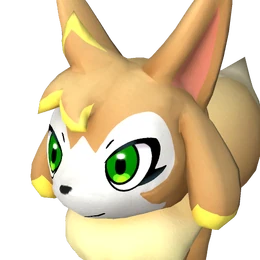 Vixy — official Palworld Pal artwork (Fire element)