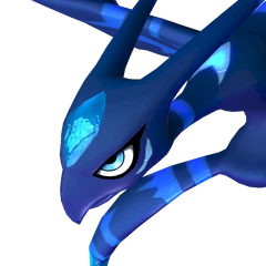 Suzaku Aqua — official Palworld Pal artwork (Ice element)