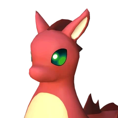 Kelpsea Ignis — official Palworld Pal artwork (Dragon element)