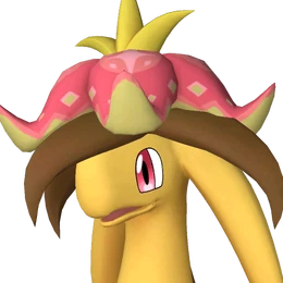 Dinossom Lux — official Palworld Pal artwork (Electric element)