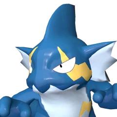 Gobfin — official Palworld Pal artwork (Dragon element)